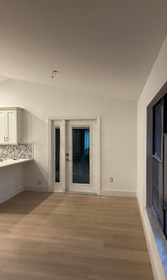 Finished level 5 smooth ceiling in Jupiter FL home entryway